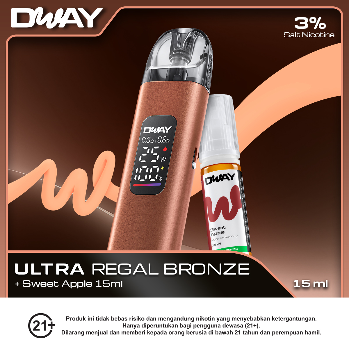 DWAY Ultra Starter Kit Regal Bronze