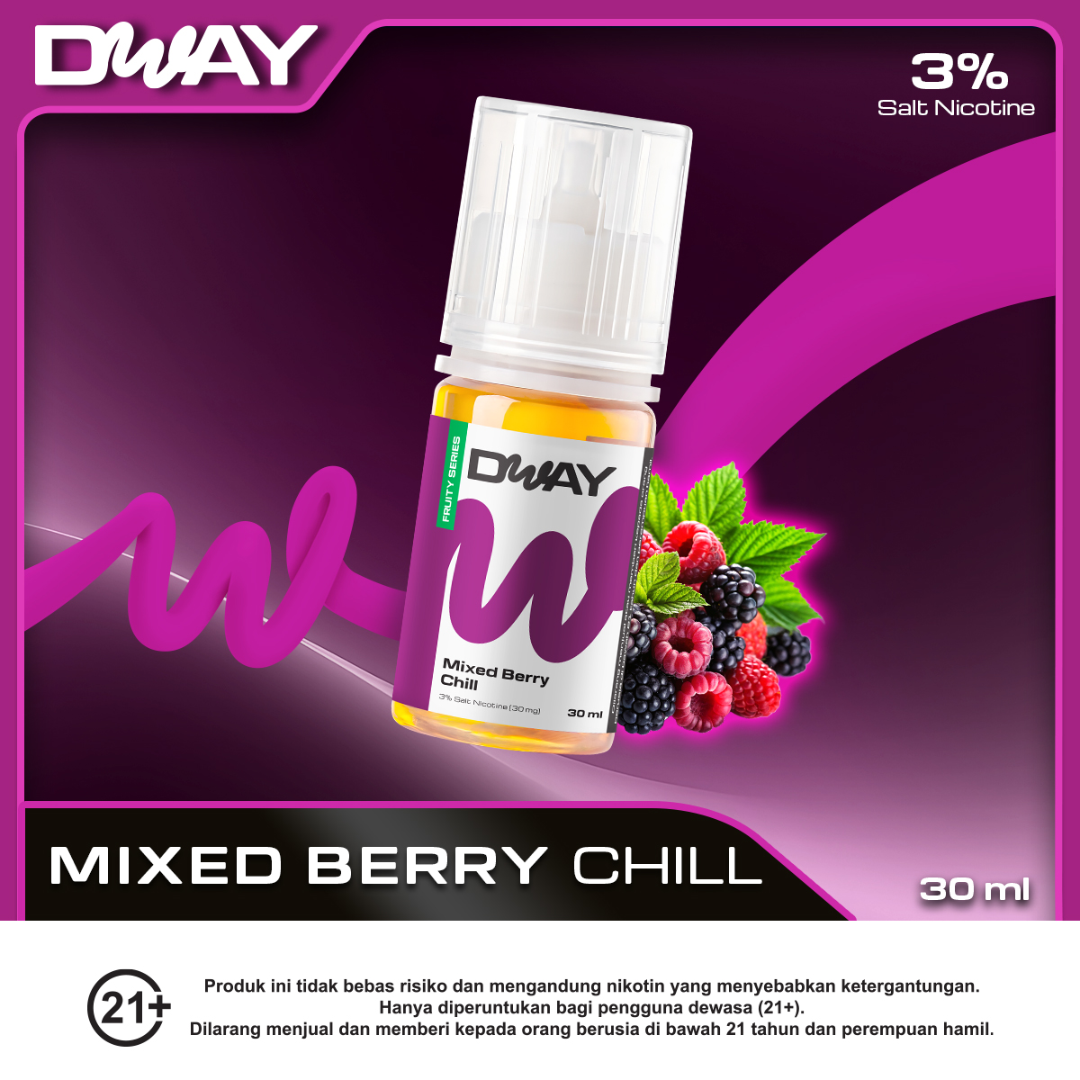 DWAY Liquid Mixed Berry Chill